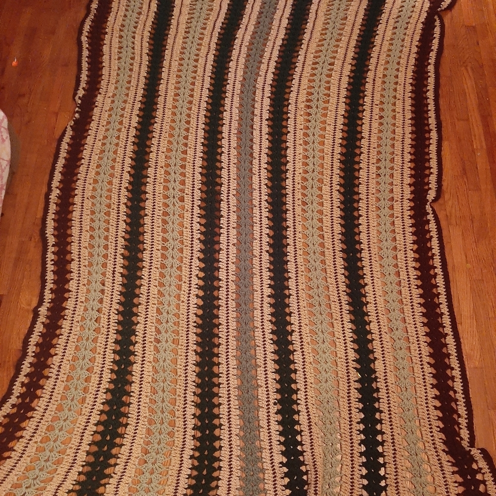 Vintage Handmade Throw Blanket